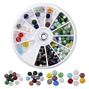 3 Style Faceted Glass Beads Strands GLAA-YW0001-27-1
