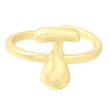 Rack Plating Brass Open Cuff Rings RJEW-S394-01G-T-1
