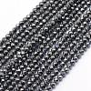 Terahertz Stone Beads Strands G-E411-15-3mm-1