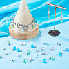 25Pcs Glass Pendants PALLOY-TAC0311-7