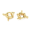 Rack Plating Brass Spring Ring Clasps KK-YW0001-47-3