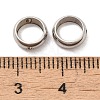 Non-Tarnish 201 Stainless Steel Bead Frames STAS-O130-06P-C-3