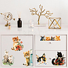 3 Sheets 3 Styles PVC Waterproof Decorative Stickers DIY-WH0404-069-4