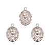 304 Stainless Steel Pendants STAS-CJ0003-02-3