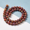 Synthetic Malachite Dyed Beads Strands G-P507-02A-03-2