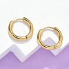 Ion Plating(IP) 304 Stainless Steel Huggie Hoop Earrings LS-EJEW-F111B-16mm-G-1