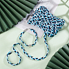 3-Ply Polyester Braided Cord OCOR-WH0060-80B-4