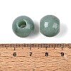 Natural Green Aventurine European Beads G-Q602-09B-05-3
