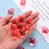 Autumn Theme Transparent Acrylic Pendants TACR-T024-04B-910-6