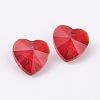 Romantic Valentines Ideas Glass Charms G030V14mm-09-2