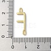 Rack Plating Brass Connector Charms KK-P245-07G-F-3
