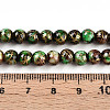 Baking Paint Glass Beads Strands DGLA-N003-6mm-B07-5