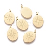 Ion Plating(IP) 304 Stainless Steel Pendants STAS-H100-40G-2