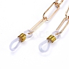 Iron Cable Chains/Paperclip Chains Eyeglasses Chains X-AJEW-EH00019-2