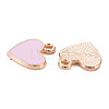 Alloy Enamel Charms ENAM-S113-18E-3