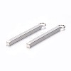 Tarnish Resistant 304 Stainless Steel Pendants STAS-P186-05P-43mm-2