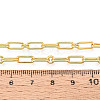 Brass Oval Link Chains CHC-T018-36G-3