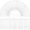 600Pcs Brass Eye Pin KK-SP0001-69D-S-1