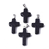 Synthetic Blue Goldstone Pendants G-J354-03A-1