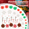 DIY Christmas Theme Vase Fillers DIY-BC0009-61-4