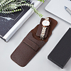 Portable PU Leather Single Watch Pouch Storage Bags ABAG-WH0038-19A-5