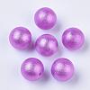 Acrylic Imitation Pearl Beads OACR-T013-01A-09-1
