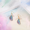 Craftdady DIY Wing Drop Earrings Making Kit DIY-CD0001-38-5