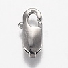 Non-Tarnish 316 Surgical Stainless Steel Lobster Claw Clasps X-STAS-Z013-02C-2