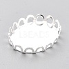 304 Stainless Steel Cabochon Settings STAS-Y001-10S-4