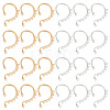 HOBBIESAY 24Pcs 2 Colors Alloy Ear Cuff Findings FIND-HY0002-79-1