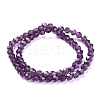Imitation Austrian Crystal Bead Strands G-M181-6mm-11A-2