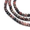 Natural Leopard Skin Jasper Beads Strands G-M438-A02-01-4