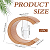 Glass Hydroponic Vase AJEW-WH0709-388A-2