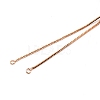 Brass Slider Bracelets Makings AJEW-WH0239-85-2