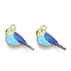 Printed Alloy Pendants ENAM-N056-205C-2