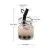 Glass Bottle Pendants X-CRES-S359-01B-2