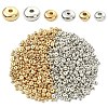 400Pcs 2 Colors CCB Plastic Spacer Beads CCB-YW0001-50A-2