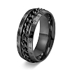 Rotatable Titanium Steel Finger Ring PW-WG0C89D-23-1