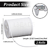2 Rolls Round Waxed Polyester Cord YC-PA0001-01B-2