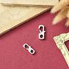 2Pcs 2 Styles 316 Surgical Stainless Steel Lobster Claw Clasps FIND-CJ0011-12-5