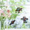 CREATCABIN Paper Window Decoration AJEW-CN0001-49B-05-7