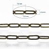 Brass Paperclip Chains CHC-S008-001D-AB-6