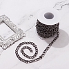 Aluminium Twisted Curb Chains CHA-YW0001-02-4
