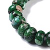 Dyed Synthetic Imperial Jasper Beads Strands G-P529-E01-A09-2