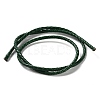Braided Leather Cord VL3mm-17-1