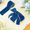 3 Yards Nylon Ribbon with Raw Edge SRIB-WH20020-024G-3