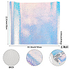 1Pc Laser PU Leather Fabric DIY-CL00001-85B-2