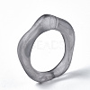 Transparent Resin Finger Rings RJEW-T013-001-F01-6