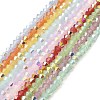 Baking Painted Glass Beads Strands DGLA-F029-J2mm-A-1