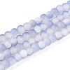 Crackle Glass Beads Strands GLAA-N009-4mm-07-1